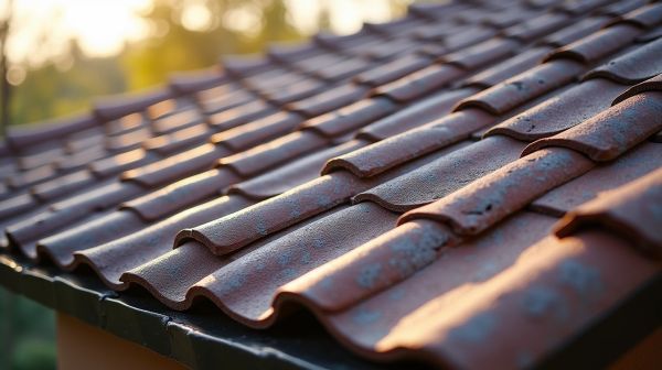 La toiture esthétique avec tôle imitation tuile durable et légère