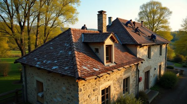 L'entretien et la rénovation de couverture à La Vieille-Lyre