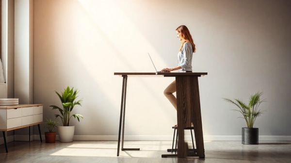 Les avantages d'un bureau assis debout pour votre bien-être